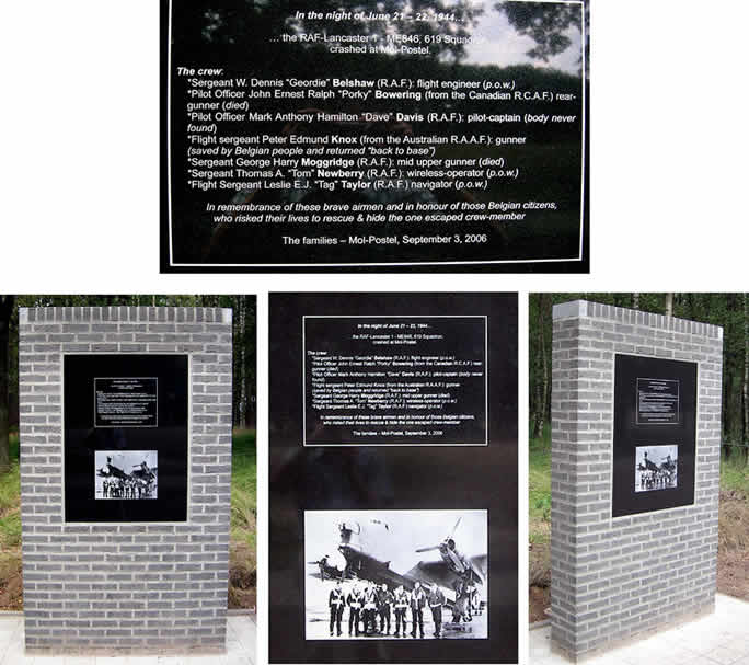 Monument in Honor of RAF and the Belgian People